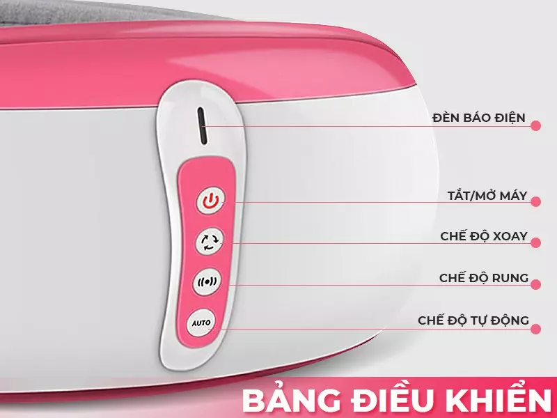 Máy massage bụng rung lắc và xoay OKACHI JP-95