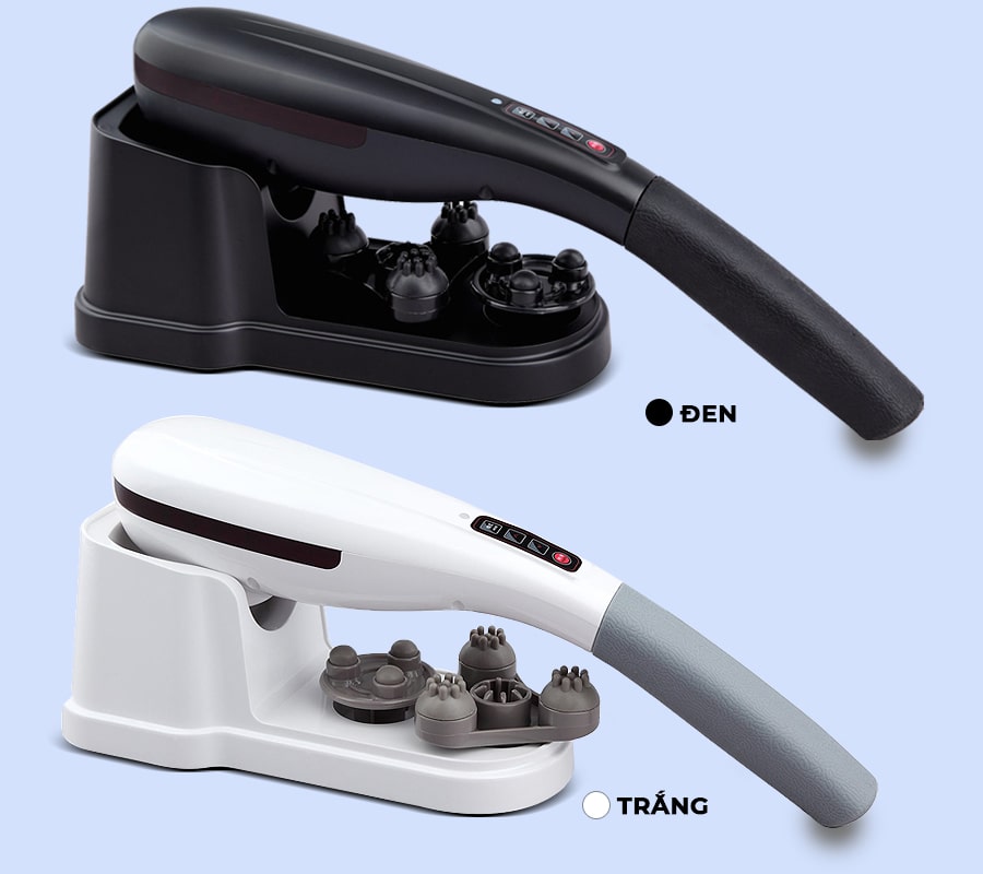 Máy massage cầm tay OKACHI LUXURY JP-M610 hồng ngoại