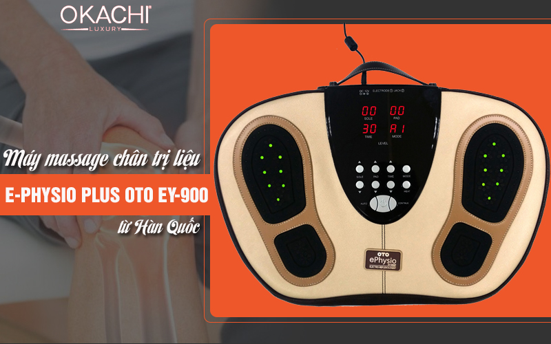 Máy massage chân trị liệu e-Physio Plus OTO EY-900P từ Hàn Quốc