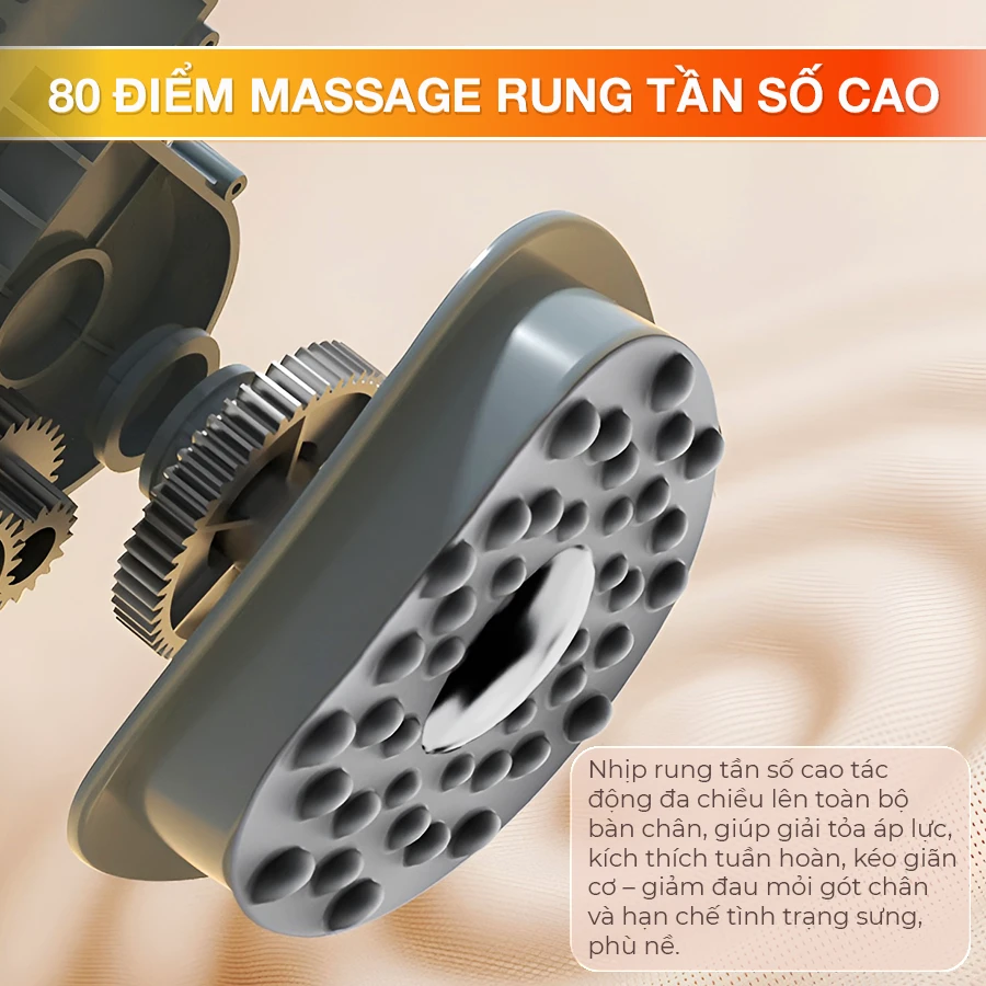 80 điểm rung tần số cao