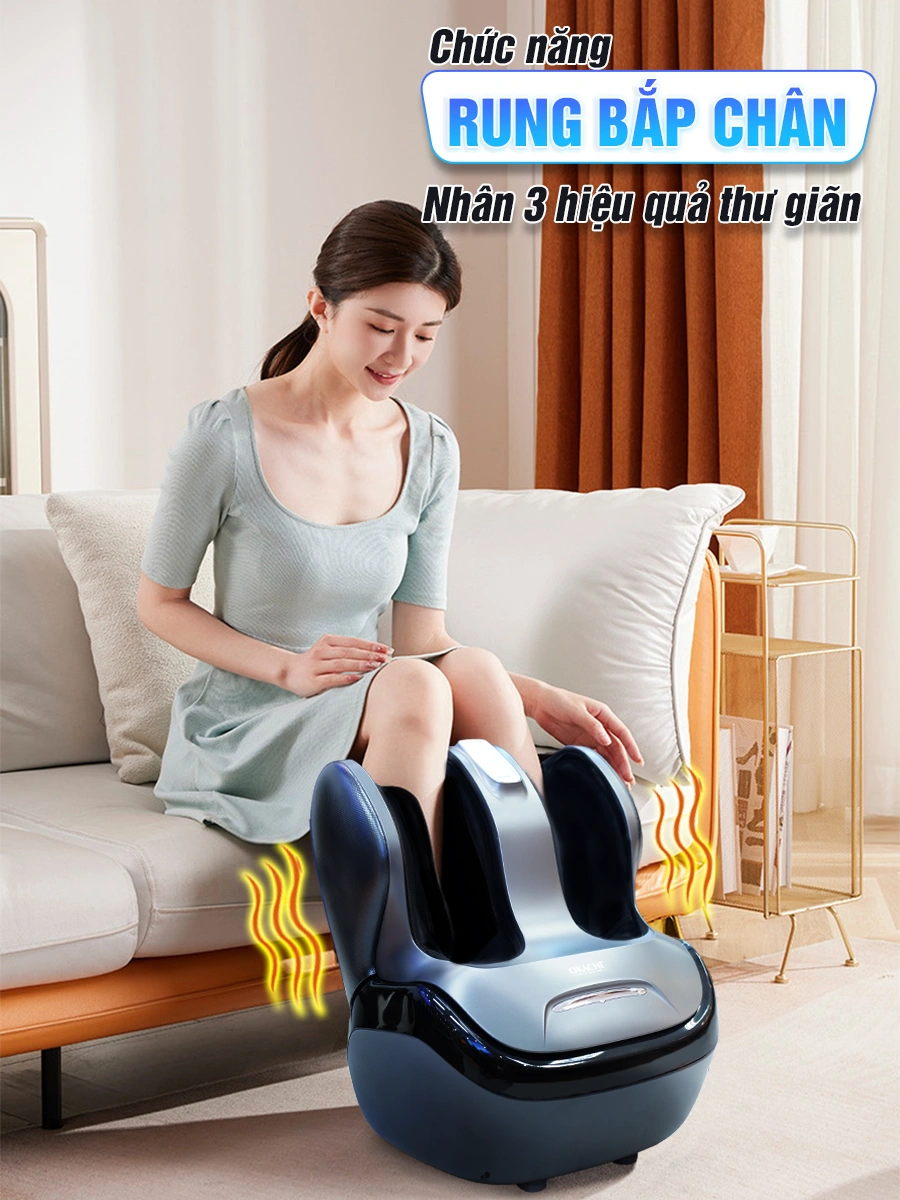 Máy Massage Chân Và Bắp Chân OKACHI JP-986 (Đen)