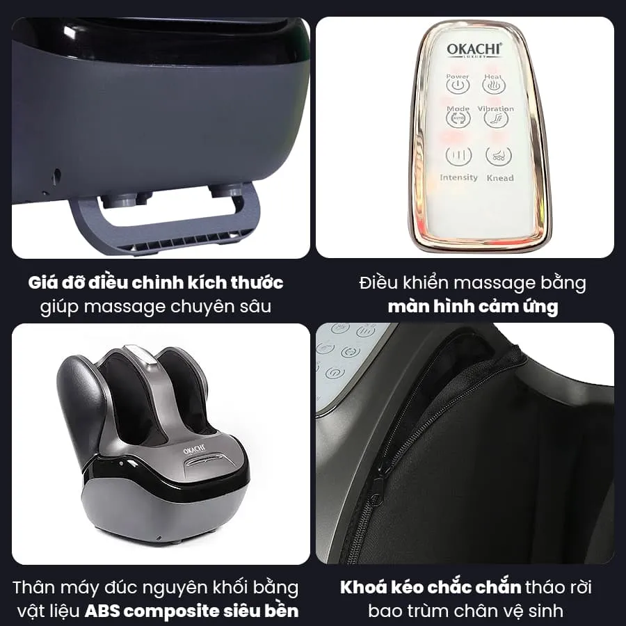 Máy Massage Chân Và Bắp Chân OKACHI JP-986 (Đen)