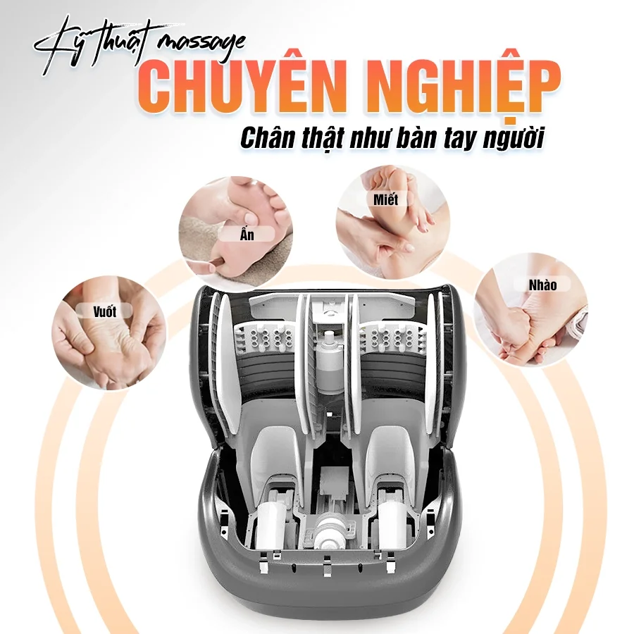 Máy Massage Chân Và Bắp Chân OKACHI JP-986 (Trắng)