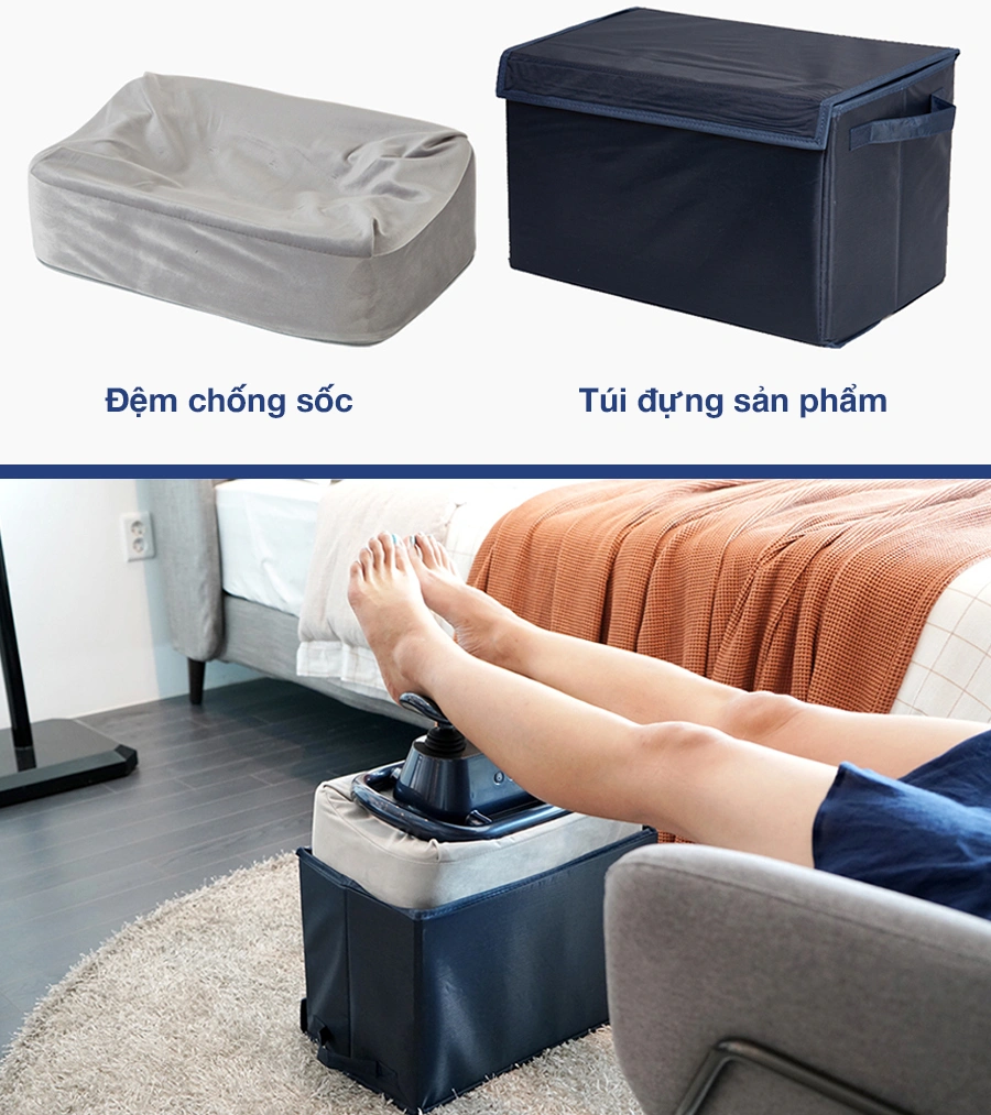 Máy massage rung chân và toàn thân OKACHI JP-V555