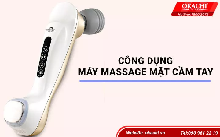 Công dụng của máy massage mặt cầm tay
