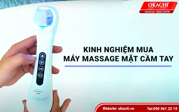 Kinh nghiệm mua máy massage mặt tốt và phù hợp