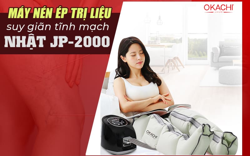 Máy nén ép trị liệu suy giãn tĩnh mạch Nhật JP-2000