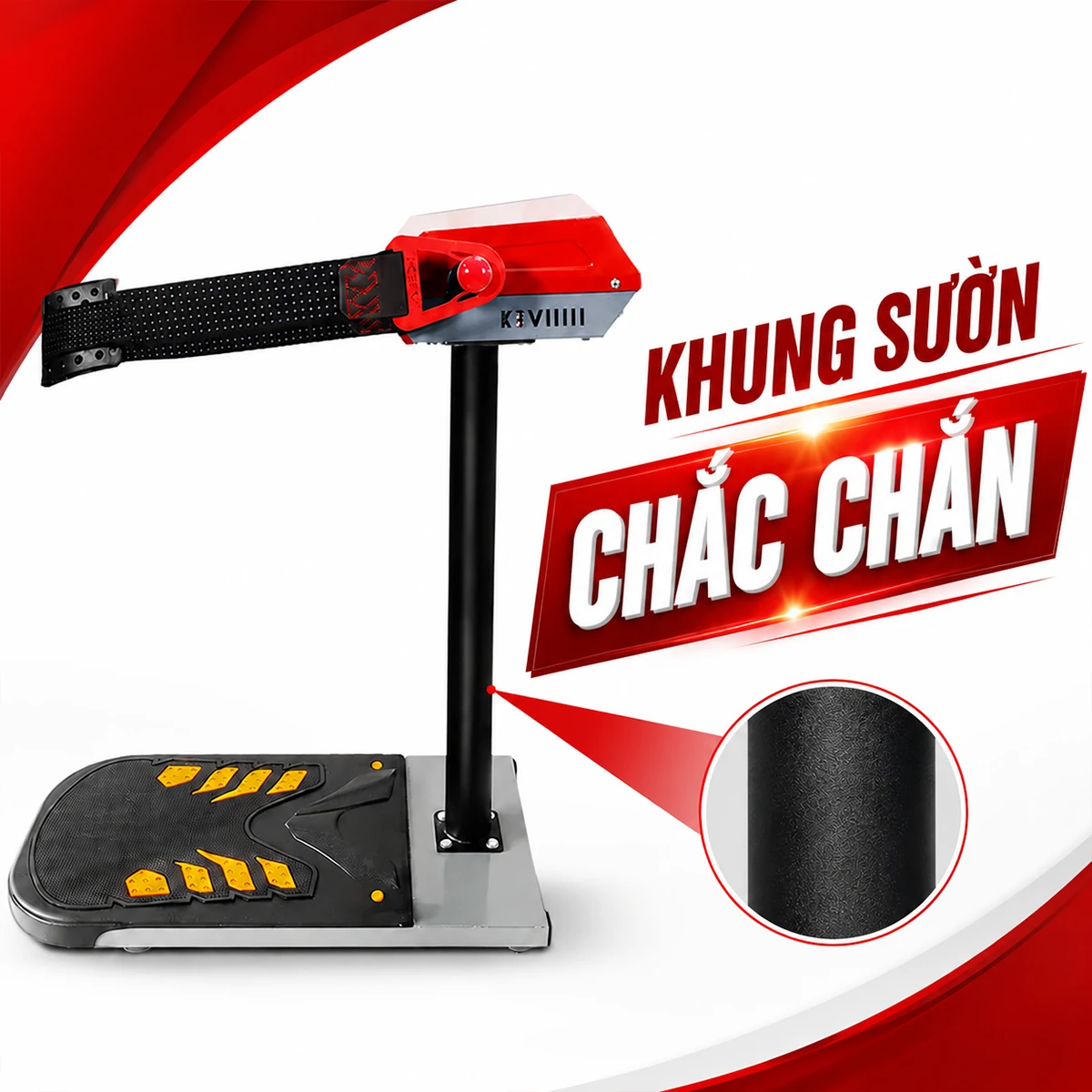 Máy rung bụng đứng giảm mỡ hiệu quả CALIFIT CF-450