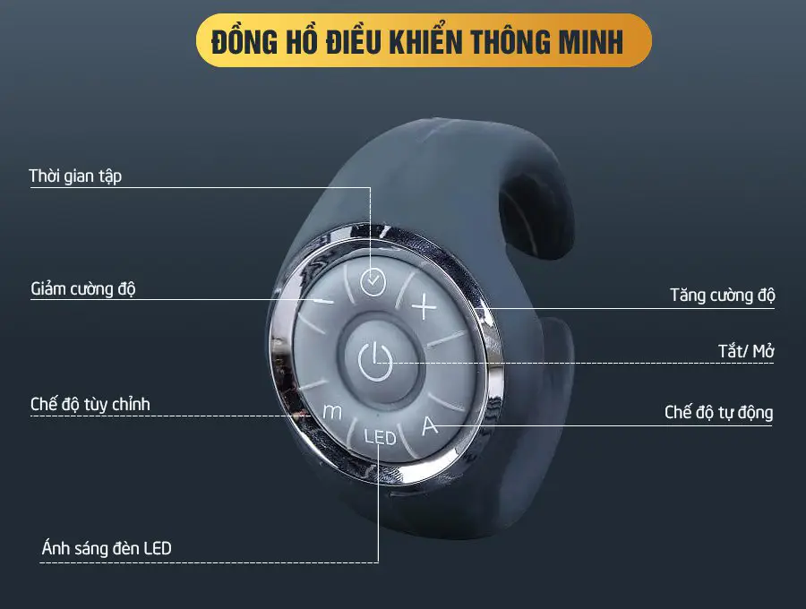Máy rung giảm mỡ toàn thân OKACHI JP-868 (Dòng cao cấp)