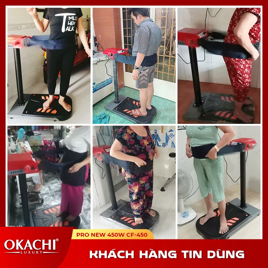 Máy rung bụng đứng Pro New 450W