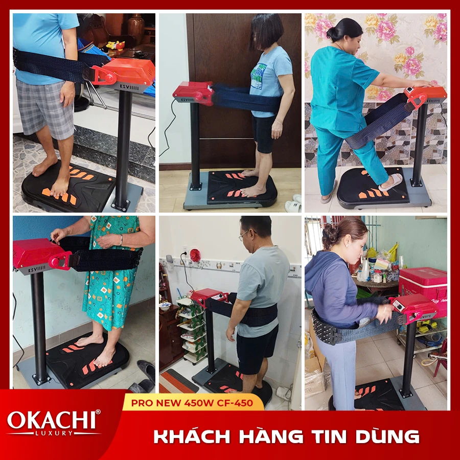 Máy rung bụng đứng Pro New 450W