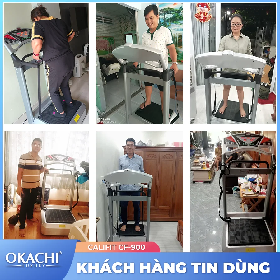 Máy rung giảm cân Super Califit Massage CF-900