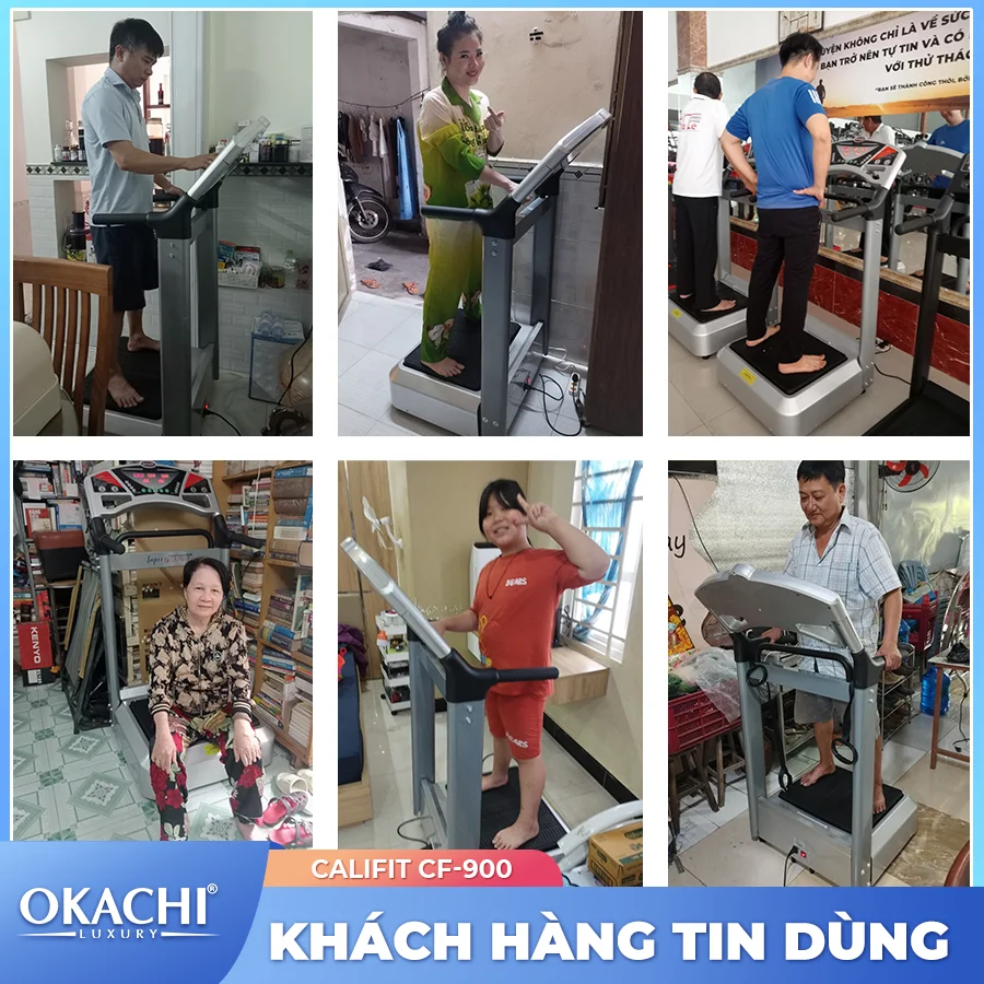 Máy rung giảm cân Super Califit Massage CF-900