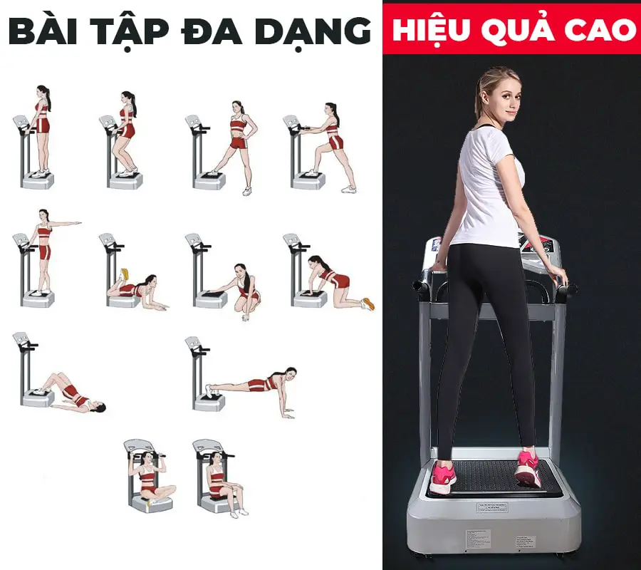 Máy rung giảm cân Super Califit Massage CF-900