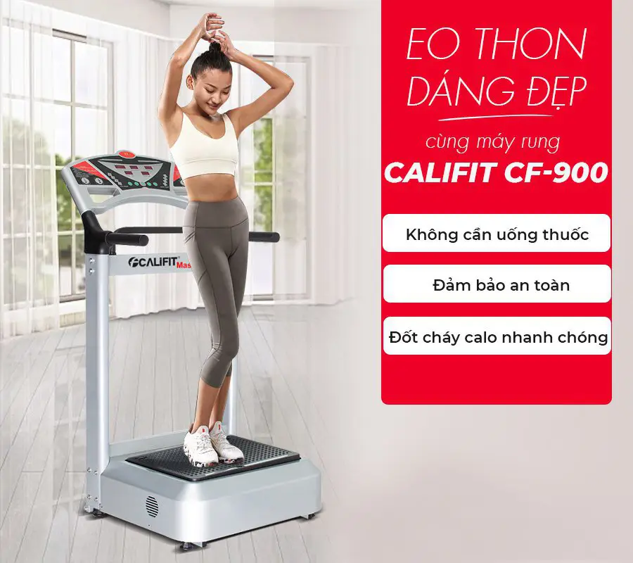 Máy rung giảm cân Super Califit Massage CF-900