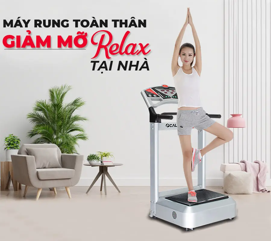 Máy rung giảm cân Super Califit Massage CF-900