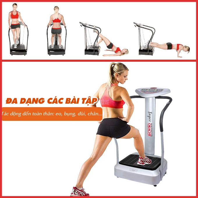 Máy rung toàn thân Body Okachi JP-F600