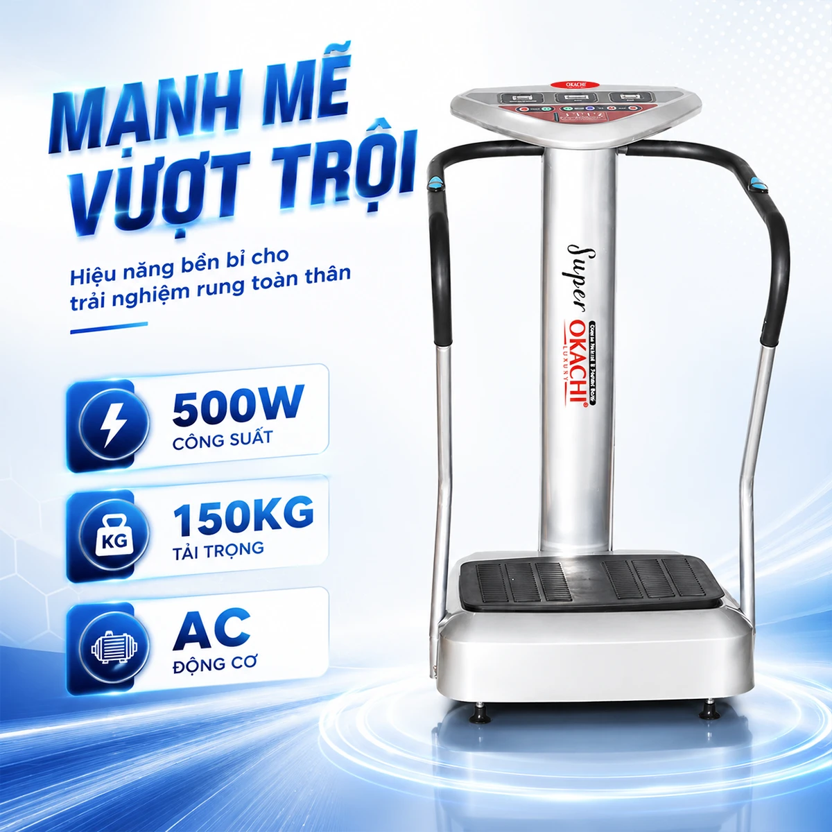 Máy rung toàn thân Body Okachi JP-F600