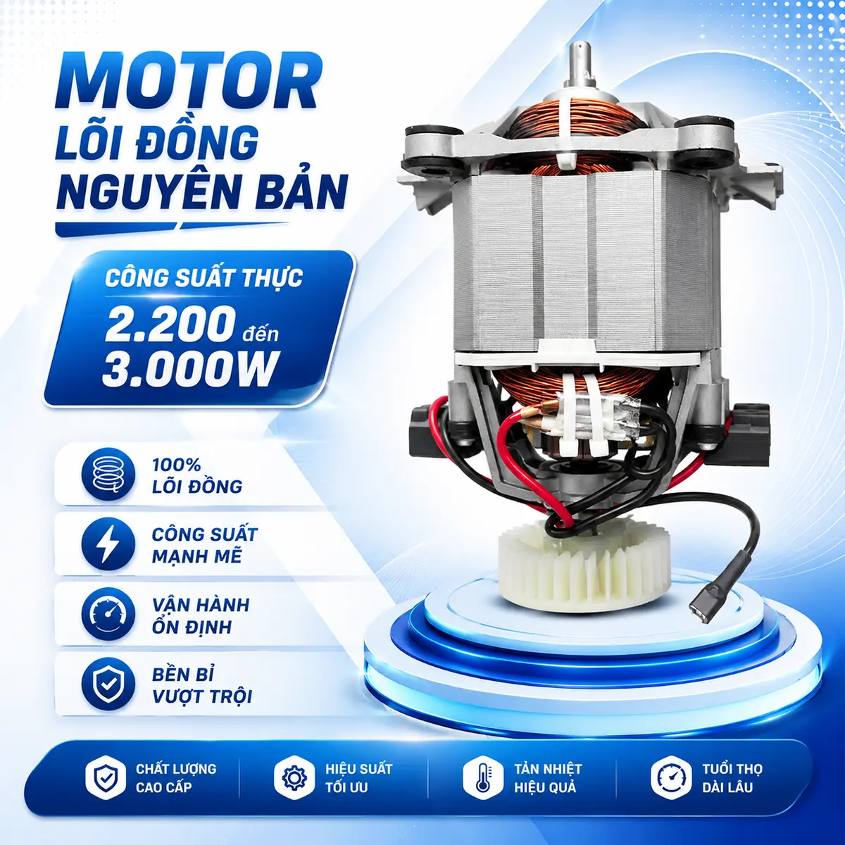 motor fk-3000 đỏ