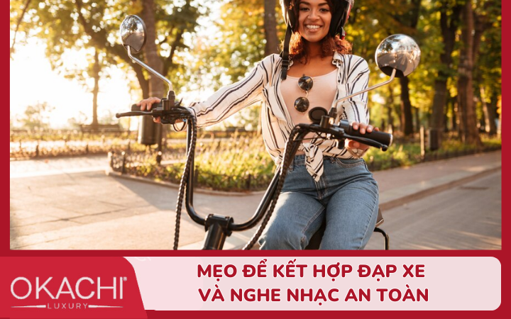 cach de ket hop am nhac va dap xe dap