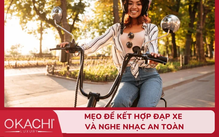 cach de ket hop am nhac va dap xe dap