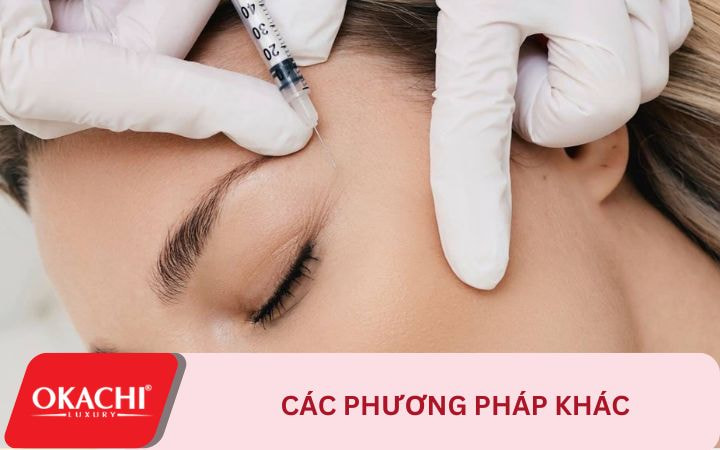 Các phương pháp khác giúp thái dương đầy đặn