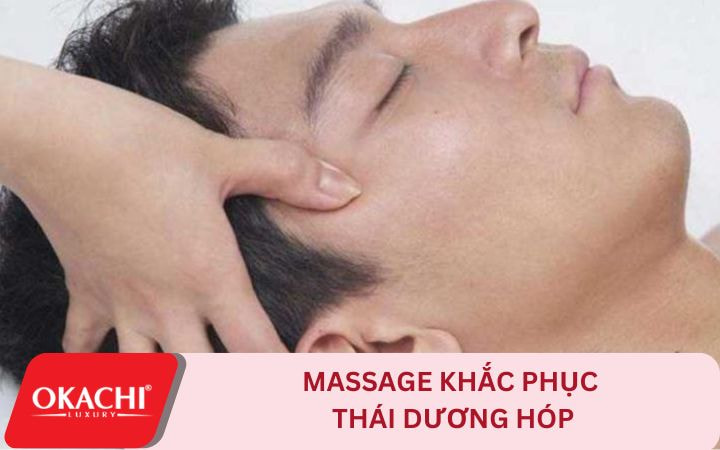 Massage có thể khắc phục hóp thái dương không