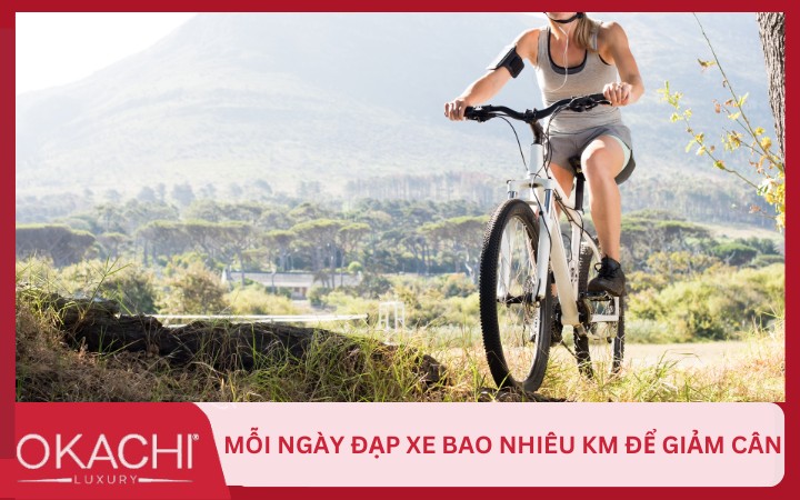 moi ngay dap xe bao nhieu km de giam can