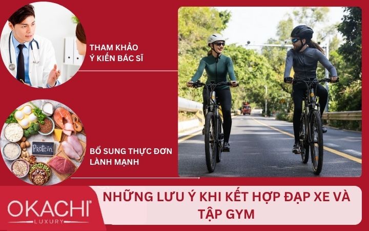 Đạp xe sau khi tập gym và những lưu ý đi kèm