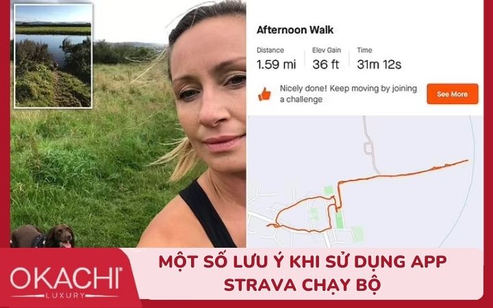 Lưu ý khi sử dụng Strava trong quá trình chạy bộ