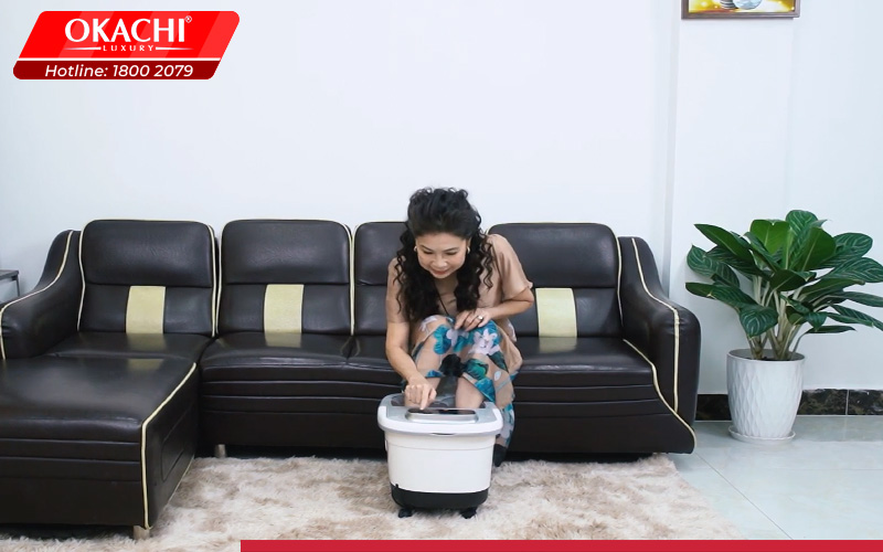 Một số lưu ý khi sử dụng bồn ngâm chân massage