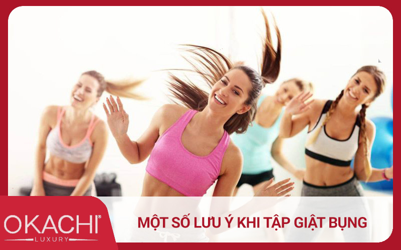 Một số lưu ý khi tập giật bụng