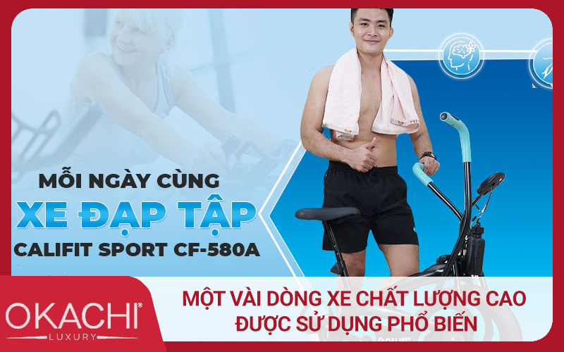Một số mẫu xe đạp tập chất lượng phổ biến có giá tốt hiện nay