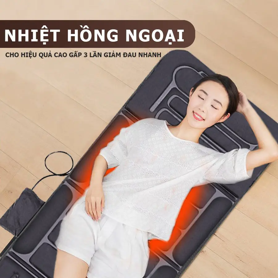 Nệm massage toàn thân OKACHI JP-M599 (thế hệ mới)