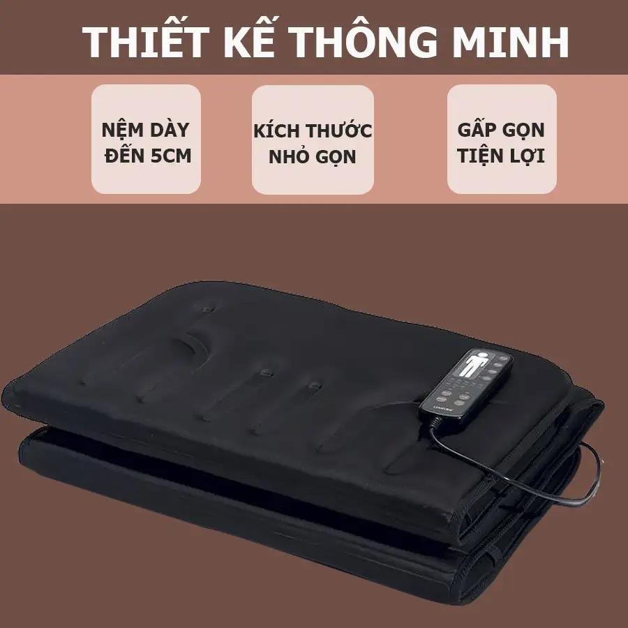 Nệm massage toàn thân OKACHI JP-M599 (thế hệ mới)
