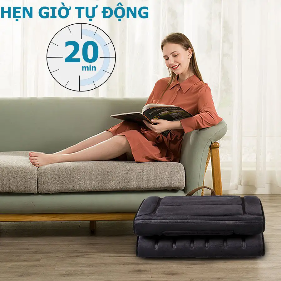 Nệm massage toàn thân OKACHI JP-M699 (dòng cao cấp)