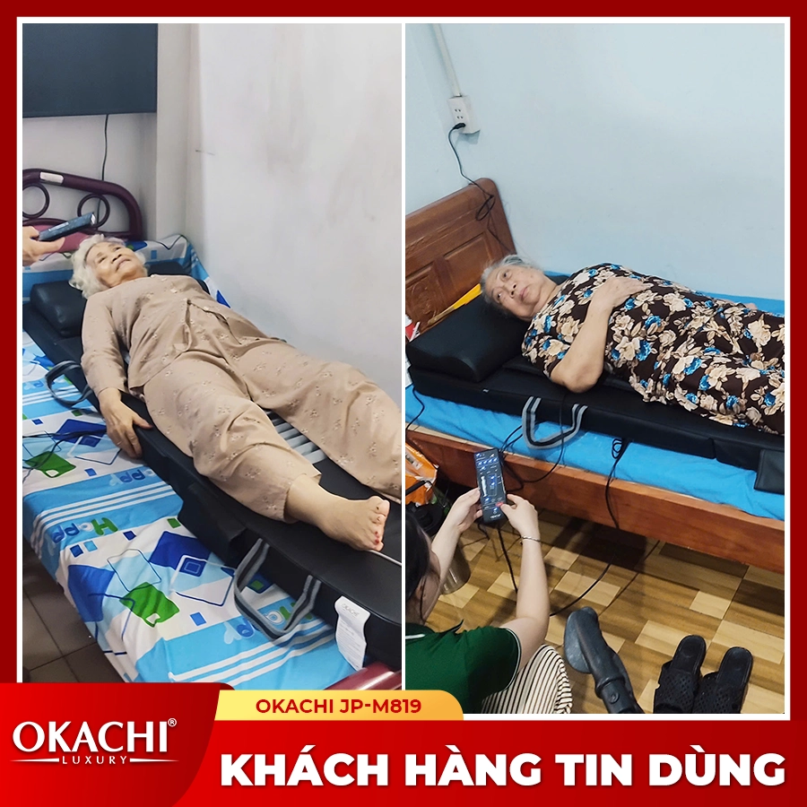 Nệm massage toàn thân OKACHI JP-M819