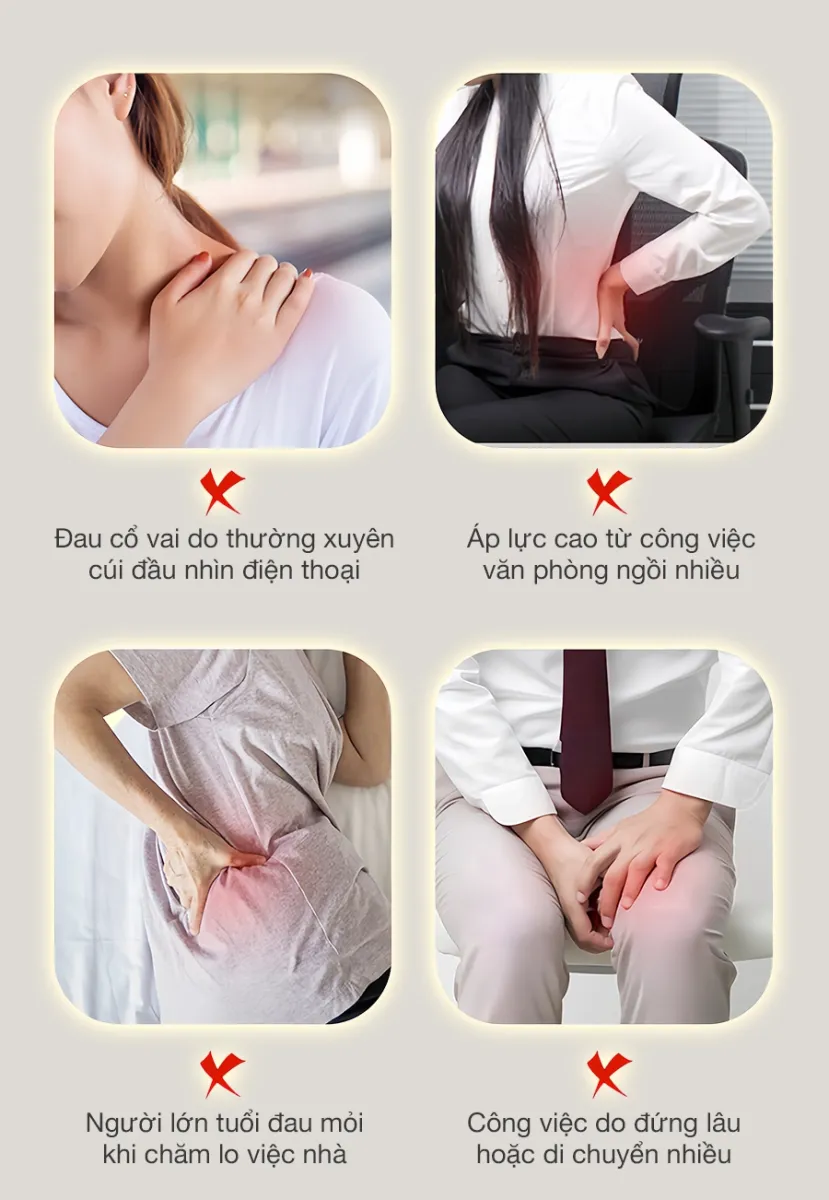 Nệm massage toàn thân OKACHI JP-M819