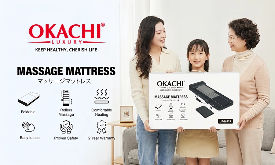Nệm massage toàn thân OKACHI JP-M819