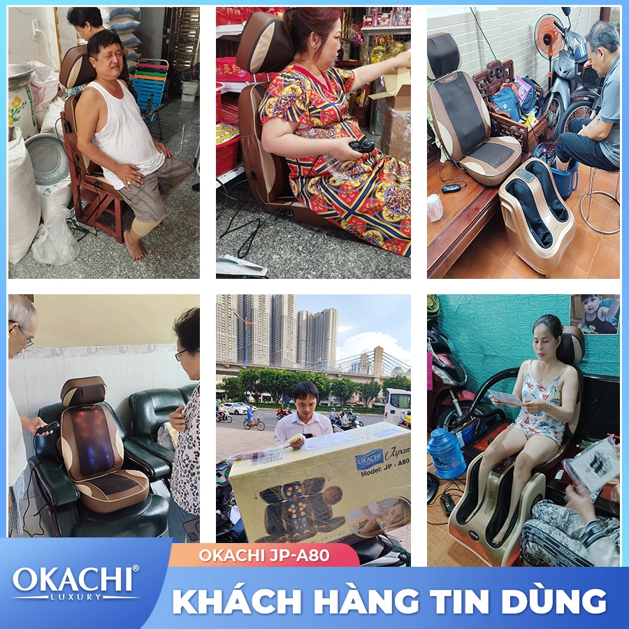 Đệm Massage Toàn Thân JP-A80