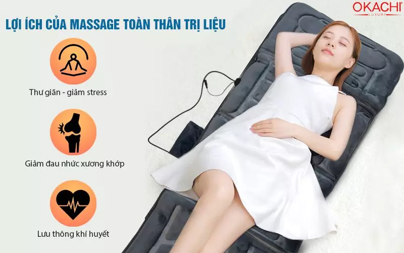 lợi ích massage toàn thân trị liệu