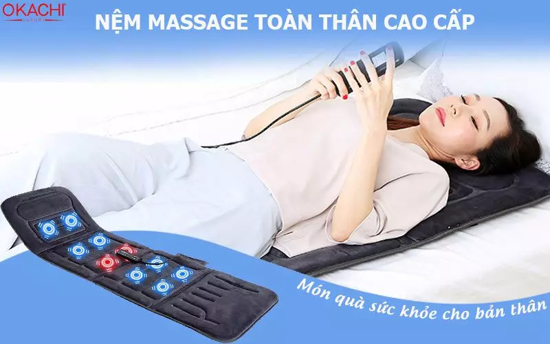 Nệm massage toàn thân giá bao nhiêu