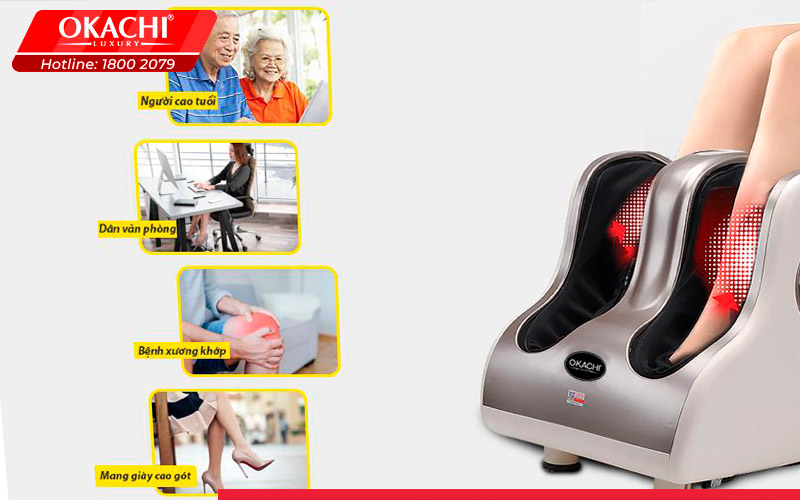 Nên mua loại máy massage chân nào