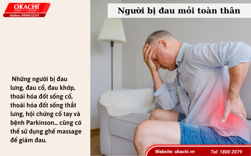 Người bị đau mỏi toàn thân