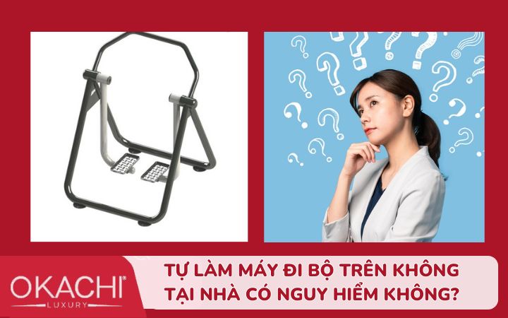 Nguy hiểm khi làm máy đi bộ trên không tại nhà