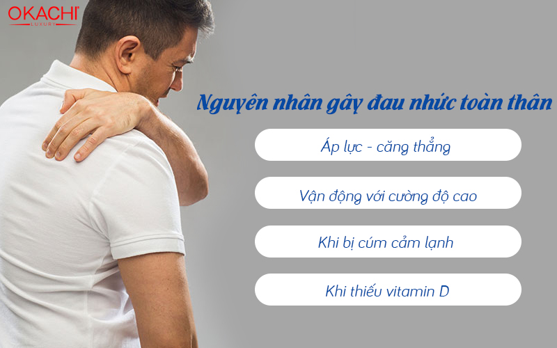 Nguyên nhân dẫn đến hiện tượng nhức mỏi toàn thân