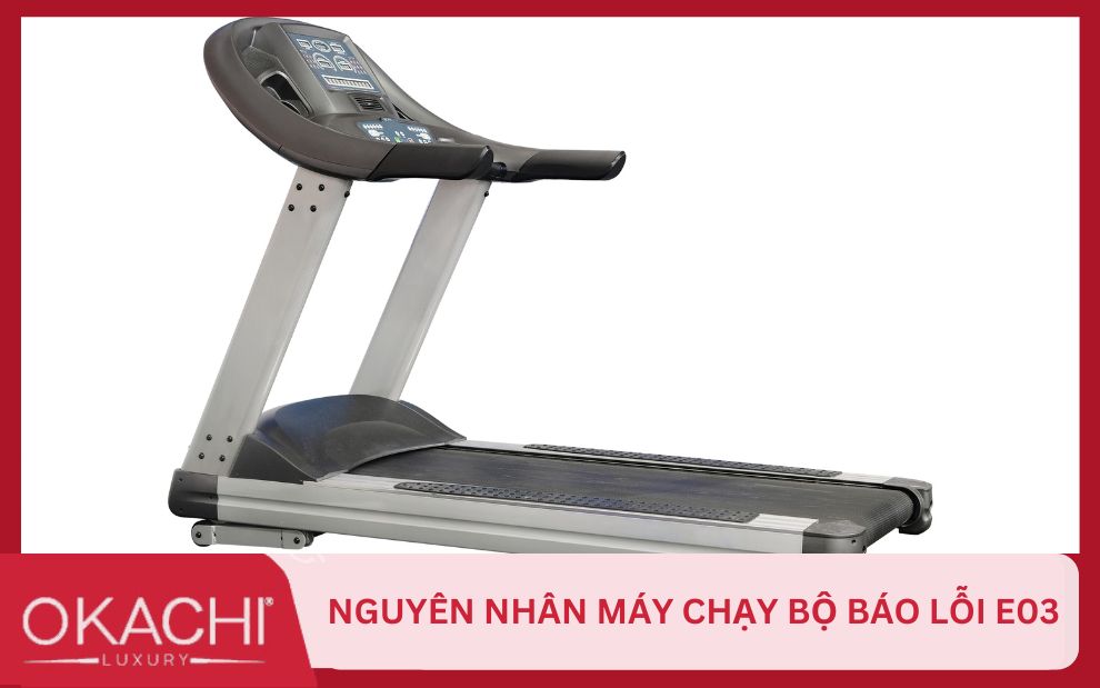 Nguyên nhân máy chạy bộ báo lỗi E03
