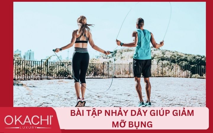 Đánh bay mỡ bụng với bài tập nhảy dây