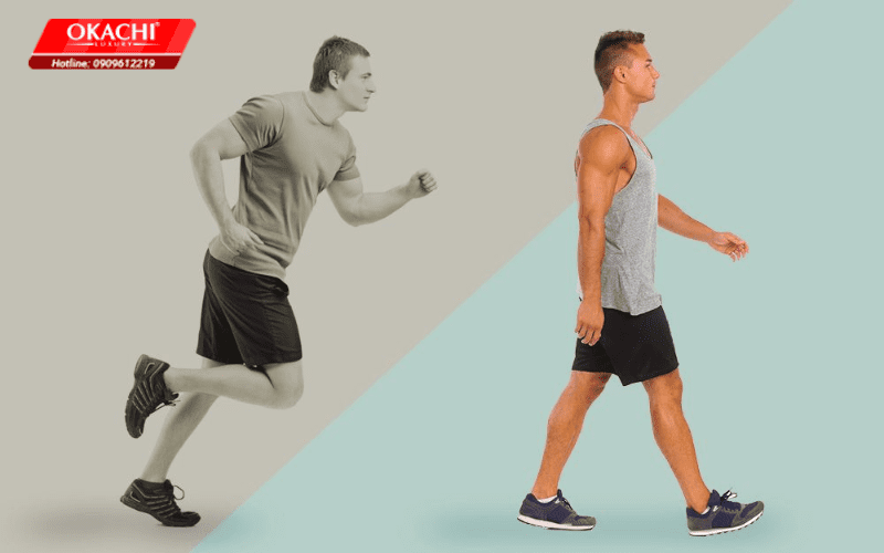 Những điểm khác nhau giữa chạy bộ và đi bộ