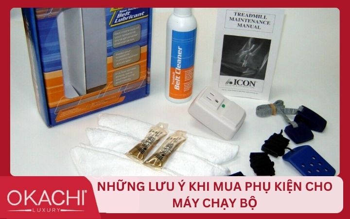 Những điều cần chú ý khi mua phụ kiện máy chạy bộ
